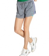 Style for miles: Nike's layered running shorts offer breathable coverage for your toughest workouts!