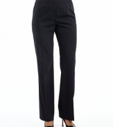 THE LOOKYoked waistband with hook-and-bar closeFront zipperStraight-leg silhouetteTHE FITRise, about 9½Inseam, about 33THE MATERIAL98% wool/2% elastaneCARE & ORIGINDry cleanImported