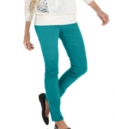 Designed with a flattering stretch, Style&co.'s colored pants are the perfect way to update your closet.