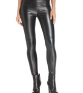 These faux-leather leggings from MICHAEL Michael Kors are the perfect way to add a touch of tough to your ensemble. Try with soft sweaters and drapey tees.