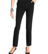 Audrey Hepburn-level chic that's still perfectly work-appropriate: you'll never go wrong in Tahari's stylishly slim pants.