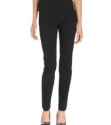 Alfani's slim-fitting pants are a wardrobe staple, designed in chic simplicity and priced just as attractively!