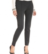 Ellen Tracy's chic ponte pants offer total comfort and sleek style thanks to a stretchy fabric blend and tailored silhouette. Try them with a long tunic or a tucked-in shirt.