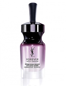 Say goodbye to under-eye circles and fine lines with Yves Saint Laurent's first ever eye-zone serum. Specifically designed to target the delicate eye area, this formula is also powered by our exclusive GlycanactifTM complex to visibly reverse signs of aging around the eye area. After one month, 67% of women noticed a reduction of fine lines and under-eye bags. Made in France. 0.5 oz. 