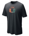 Keep team spirit rolling with this Miami Hurricanes NCAA t-shirt from Nike.