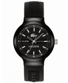 Lacoste L!VE's midnight cool Borneo collection watch will keep you stylish through the weekend.