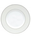 Modern yet timeless, this fine china dinnerware is sure to satisfy the style-hungry host. Simply dressed in cream and white stripes and finished with a polished platinum trim, Opal Innocence Stripe creates an ultra-chic setting to enjoy celebratory meals. Qualifies for Rebate