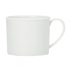 Wickford by Kate Spade is versatile white porcelain in elegant, updated shapes and is embossed with a twisting rope design.