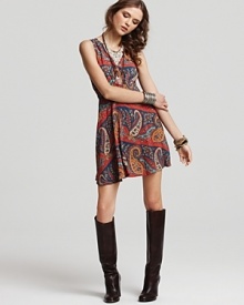 Free People Dress - Dancing Pretty Crepe