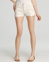 Current/Elliott Shorts - Floral Printed Boyfriend™ in Sweet Cream Ditsy Wash