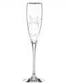 Worthy of a toast, this Lenox crystal flute features the Opal Innocence vine motif etched below a band of polished platinum. A beautiful companion to Opal Innocence dinnerware. Qualifies for Rebate