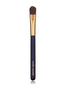 Small, tapered brush designed to precisely apply and easily blend concealer. Expertly covers undereye circles and other flaws. Use brush tip to pat concealer into desired area until it melts into skin. For best results, apply concealer over foundation. Make sure to blend edges for a seamless look. All Estée Lauder brushes are composed of the finest quality materials and are designed to ensure the highest level of makeup artistry. 