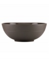 Elegance comes easy with the Fair Harbor serving bowl, a must for spaghetti or grilled chicken salad. Durable stoneware in a cool sky hue is half glazed, half matte and totally timeless.