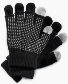 He'll have no problem hanging on in these layered gloves that grip from Greendog. (Clearance)