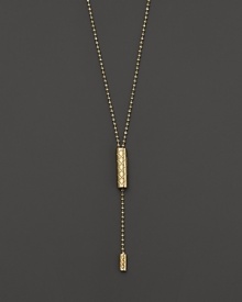 Diamond cut 18K yellow gold Gucci Diamantissima necklace.