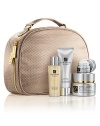 Give her skin every advantage with this incredibly luxurious gift. Re-Nutriv Intensive Age-Renewal Luxuries brings her four essentials that feel like pure indulgence and deliver breathtaking results. All together in a deluxe travel case. Limited-time collection includes Re-Nutriv Intensive Age-Renewal Creme (1.7 oz.), Intensive Softening Lotion (1.7 oz.), Intensive Age-Renewal Eye Creme (0.24 oz.) and Intensive Age-Renewal Creme Cleanser (1.7 oz.). 