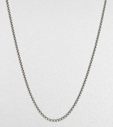 Sterling silver and 14K yellow gold chain necklace. Lobster claw clasp 72 long Made in USA