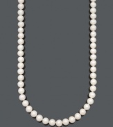 A touch of pearl adds instant elegance and refinement to any ensemble. Belle de Mer necklace features cultured freshwater pearls (10-11 mm) with a 14k gold clasp. Approximate length: 30 inches.