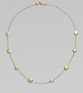 From the Glamazon Collection. This 18k gold creation defines understated elegance.18k gold Adjustable chain length, about 16-18 Lobster clasp Made in Italy