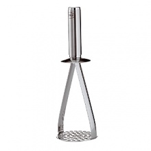 This stainless steel Rösle tongs are an integral component in Rösle's open kitchen concept. Ideal for small kitchens, attachments hang via hooks on a wall rail with space-saving convenience.