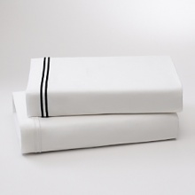 Reserved usually for the world's top hotels, this collection can now be yours. Soft and ultra-comfortable, this is the quality you've come to expect from Frette sheets.