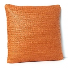 Frette Straw Cushion Decorative Pillow, 20 x 20