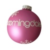 Exclusive to Bloomingdale's, a 2012 glass holiday ornament from Kurt Adler.