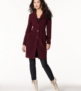 Reign in your fall layers with this sleekly fitted Rachel Rachel Roy coat -- perfect for styling dressy or casual!