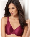 An everyday bra that's anything but basic. This comfy bra by Wacoal is perfect for fuller figures. Style #855192