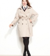 London Fog's plus size trench is a must-have for any wardrobe. It's a classic piece to have for years to come.