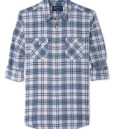 It's flannel season, look sharp in this handsome one from American Rag.