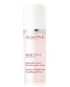 Clarins Bright Plus Serum provides a flawless complexion that glows with a youthful radiance. Minimizes the appearance of dark spots and helps prevent their reappearance. Helps firm facial features, smoothes away fine lines. Illuminates the complexion, restores healthy-looking glow to skin. Enriched with a combination of Sea Lily and Alchemilla extracts to provide optimal protection against dark spots. Formulated with a combination of raspberry extract, biotin and highly stable Vitamin C that reduces melanin. Finished with Oat Sugars to smooth skin.