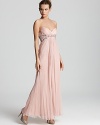 Mignon Gown - Beaded Spaghetti Strap