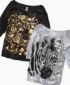 She can go wild and set her look free with one these safari tees from Beautees.