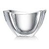 Lead crystal is sculpted for brilliance in this evocative bowl from Rogaska, designed with a contemporary shape that complements your fine home décor.