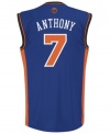 Get your smooth on when you hit the courts or the street with this replica Carmelo Anthony New York Knicks jersey from adidas.