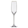 The Timeless Signature Stem collection from Lenox features simple and stunning shapes that are platinum-trimmed for an elegant finish. Crafted in fine lead crystal, this superior champagne flute deserves a toast.