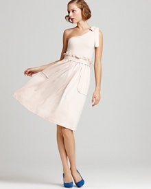 Sonia Rykiel Dress - One Shoulder Tie Shoulder