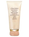 Shiseido Benefiance Protective Hand Revitalizer SPF 8. A silky hand cream that defends against roughness and dryness while providing a healthy, youthful clarity to skin. Provides moisture for smooth skin and protects hands from daily UV damage. Invisible, non-oily formula massages easily and quickly into the skin. Use daily after washing for continous protection.