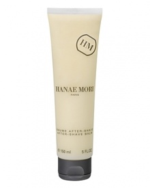 From Hanae Mori Parfums comes a luxurious after-shave emollient for men that is rich with the same masculine, fresh yet woodsy scent of the beloved HM for Men fragrance. Quick to absorb, the After Shave Balm leaves skin smooth, calmed and fresh for the full day ahead.