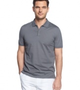 Simple and polished, this polo shirt from Calvin Klein is a reliable summer style icon.