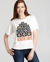 Express your fandom for hip hop-punk pioneers Beastie Boys in this graphic CHASER tee.