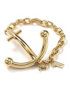 kate spade new york's chic anchor bracelet looks like a resort town treasure wrapped around your wrist.