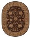 A graceful achievement in symmetry and style, this splendid area rug exemplifies the fine detail and precision handcraftsmanship of the Nourison 2000 collection. Featuring a myriad of delicate vinery and exquisite blossom medallions, this stylish piece lends warm color and perfection softness to any room in your home.