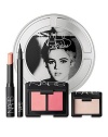 Exploding on the scene like a comet, Edie Sedgwick was the quintessential sixties It Girl and Andy Warhol's most memorable muse. Presented in an authentic 16mm film canister, NARS celebrates Sedgwick's iconic style with superstar essentials. Your world is your screen test. 