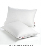 Turn your bedroom into a five-star suite with the Five Star AllerRest® pillows from Pacific Coast® Feather. Made with specially woven AllerRest Fabric® combined with Pacific Coast®'s down with Hyperclean® down to keep allergies, bed bugs and dust mites away. This pillow has a 30 Night Comfort Guarantee, as well as a 10-year limited warranty.