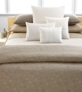 In classic Calvin style, this Samoa quilt features luxe allover quilting in a sleek wave pattern for rich texture. The lightweight cotton fabric makes it perfect for layering into your bed.