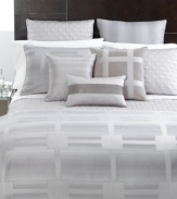 Clean pleats present an understated, elegant frame for this Hotel Collection bedding. The corners of this bedskirt are split for a refined finishing touch.