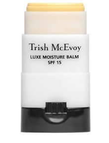 Perfect for prepping makeup or to have on hand for dry skin emergencies. Can be used on lips, under eyes and anywhere else you need a moisture boost. SPF 15. 0.28 oz. 