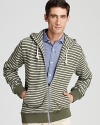 Jack Spade Otis Striped Hoodie